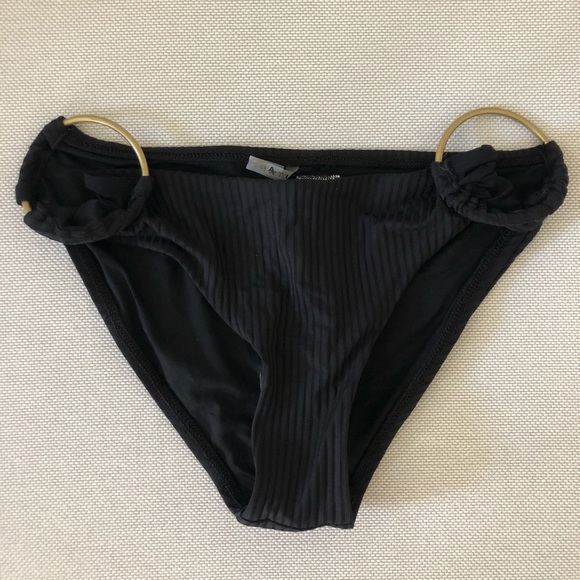 Vitamin A Black Pin Up Star Bottoms Full Cut MED - Picture 4 of 5